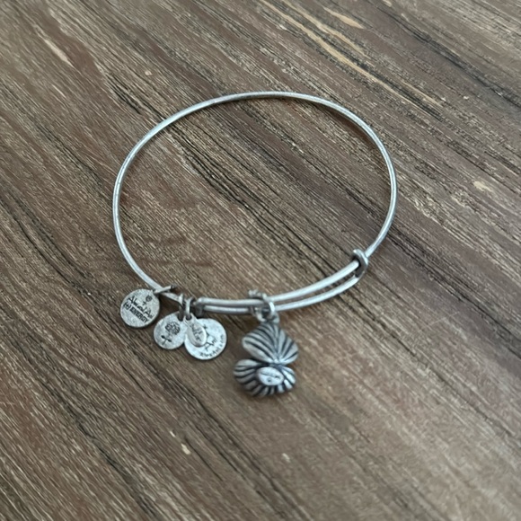 Alex and Ani Bracelet: Clam and Pearl - Picture 2 of 2